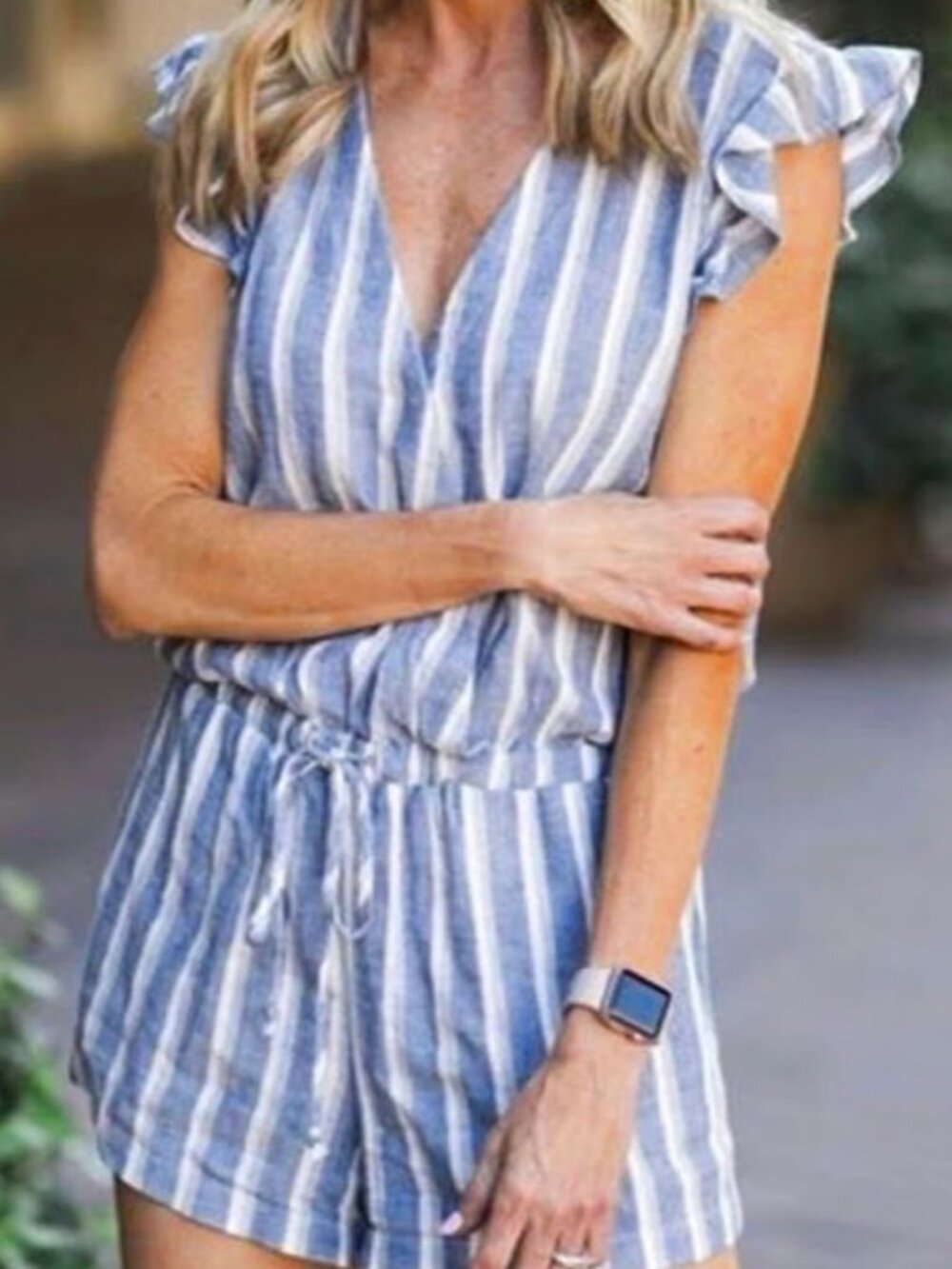 CLOTH & STONE ROMPER***NAUTICAL CHIC